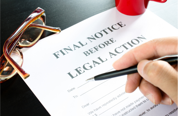 10_ Off on Non – Notarized Legal Notice