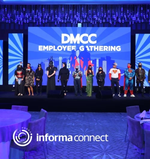 Employees at the DMCC Employee Gathering event