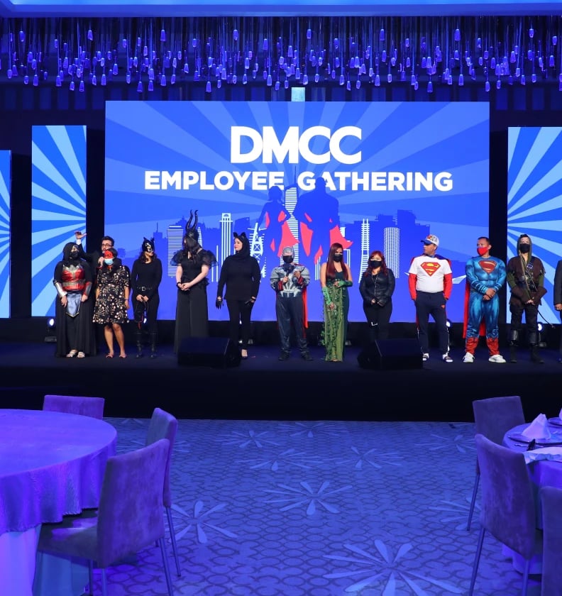 Employees at the DMCC Employee Gathering Event