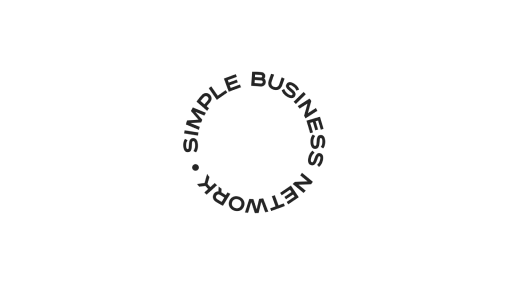 Simple business network logo